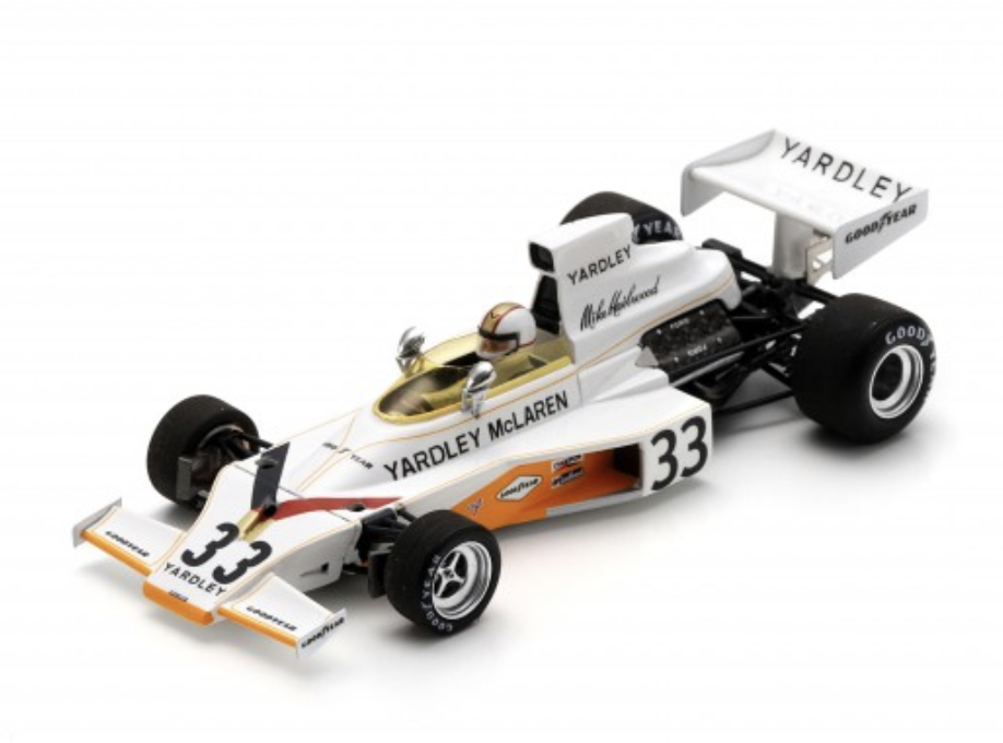 MCLAREN M23 N°33 4ème GP Pays Bas 1974 Mike Hailwood SPARK 1/43