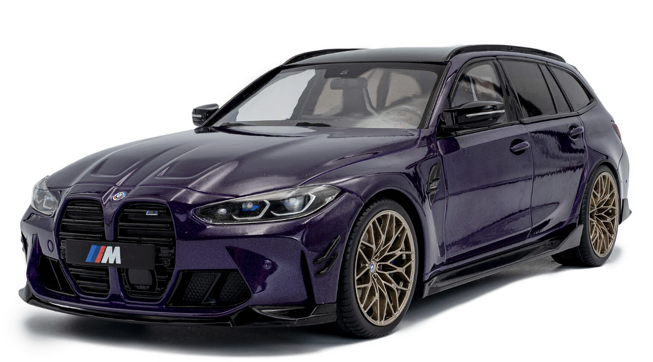 BMW M3 TOURING WITH PERFORMANCE PARTS VIOLET 2024 SOLIDO 1/18
