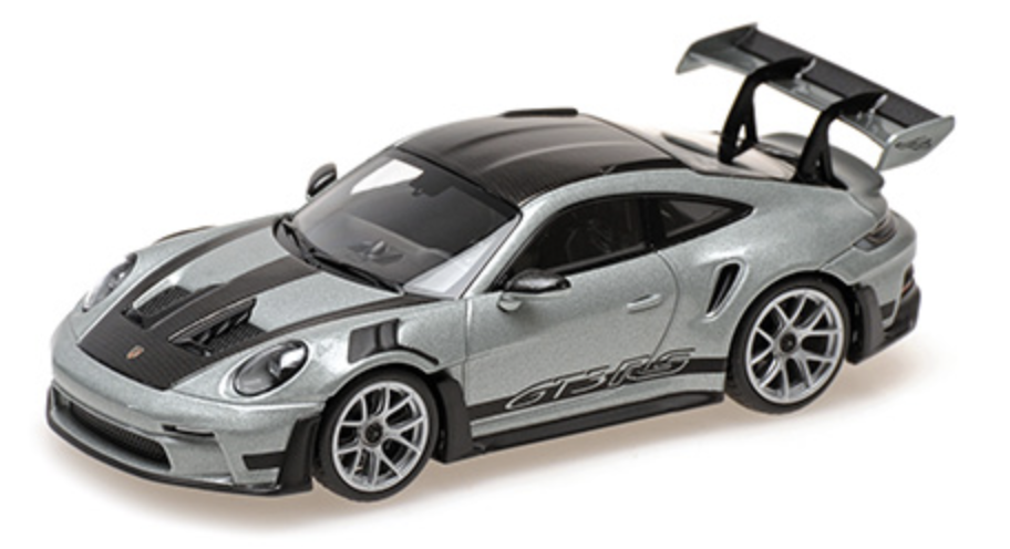 PORSCHE 911 (992) GT3RS – 2023 – SILVER MINICHAMPS 1/43