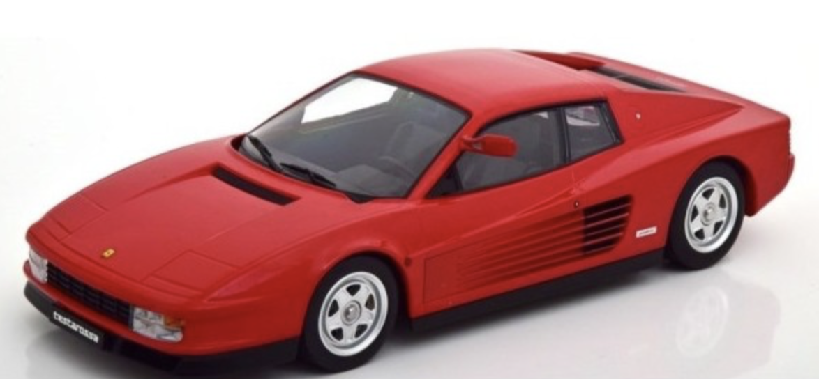Ferrari Testarossa MKI 1984 Red KK SCALE 1/12