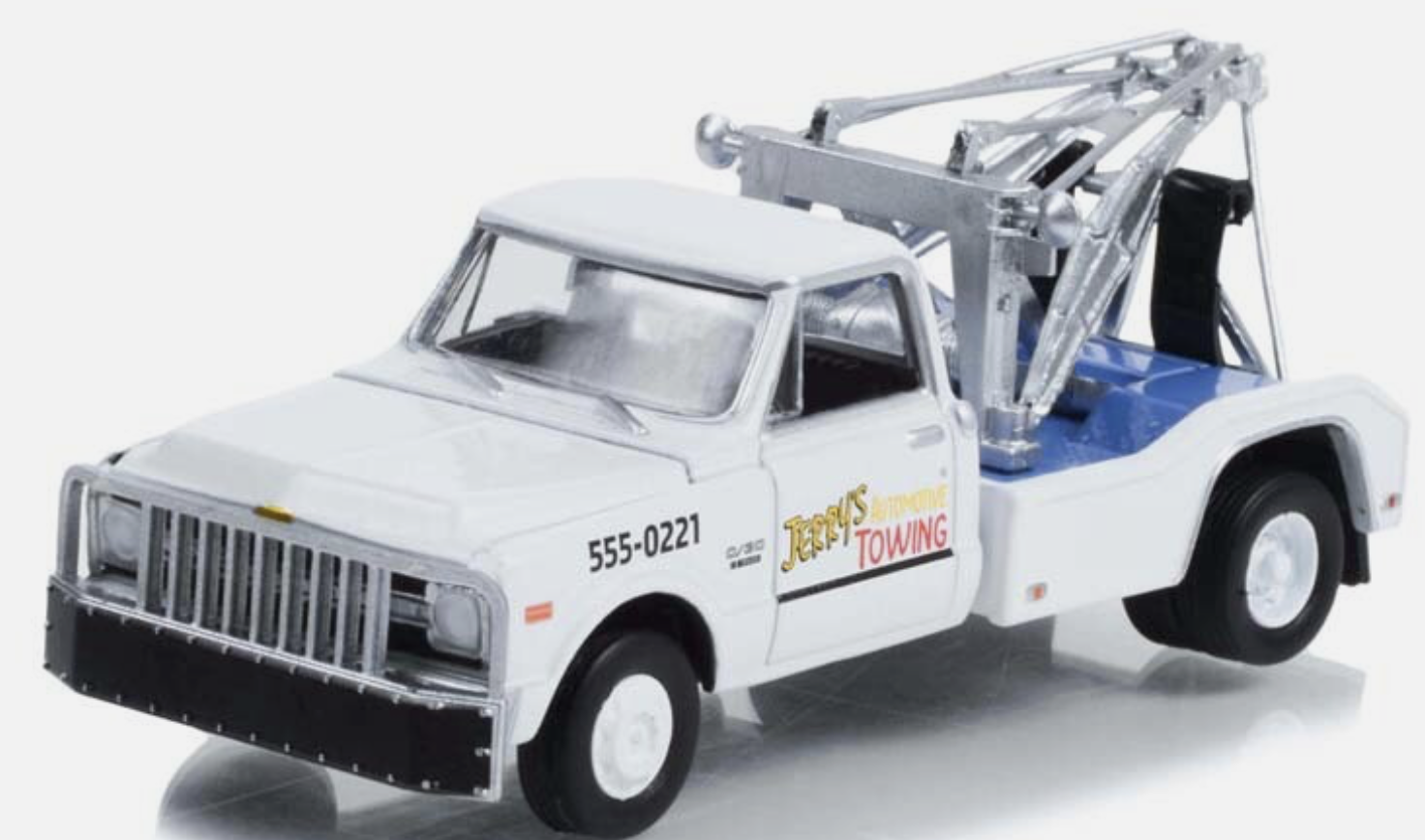 Chevrolet C-30 Dually Wrecker 1969 - Fall Guy GREENLIGHT 1/64