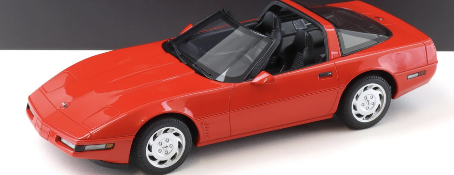 Chevrolet Corvette C4 Torch red 1995 GT SPIRIT 1/18