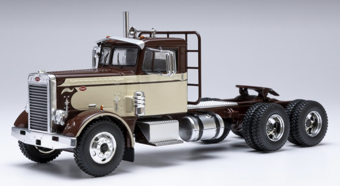 Peterbilt 281 1955 Dark Brown Beige IXO 1/43