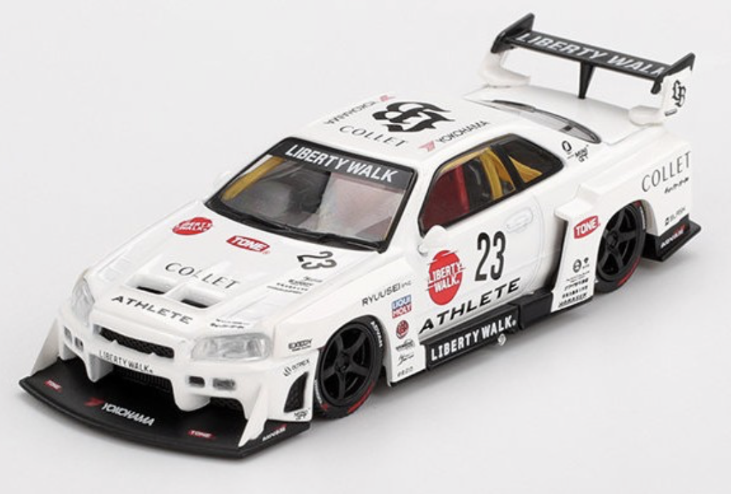 NISSAN GTR (R34) Super Silhouette Athlete/Collet 2024 MINI GT 1/64