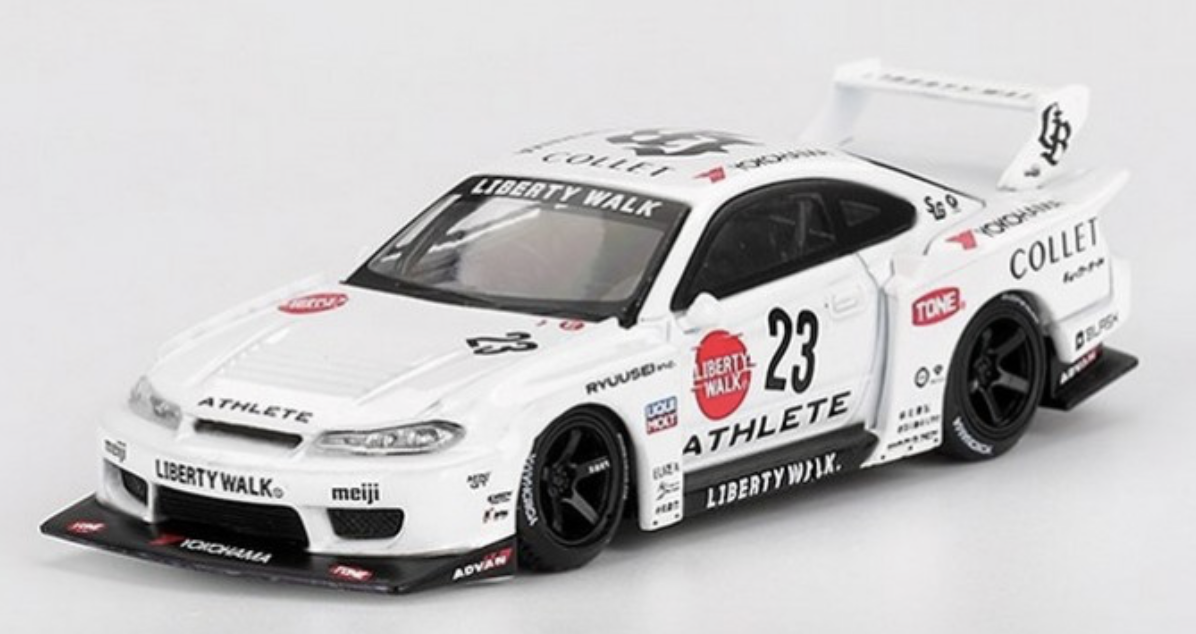NISSAN Silvia S15 LB-Super Silhouette Athlete 2024 MINI GT 1/64