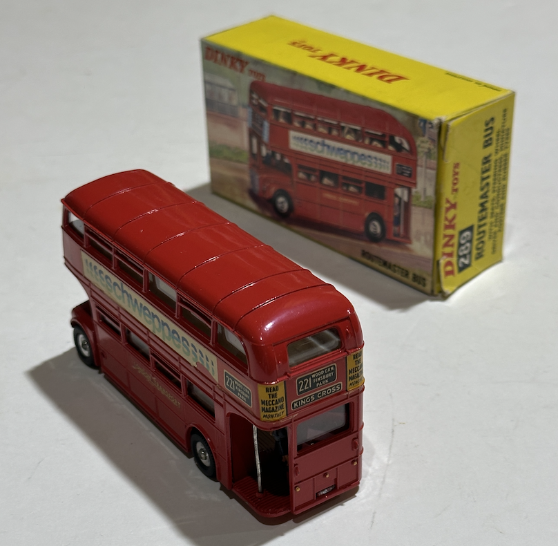 BUS LONDONIEN 1964 DINKY TOYS 1/55°