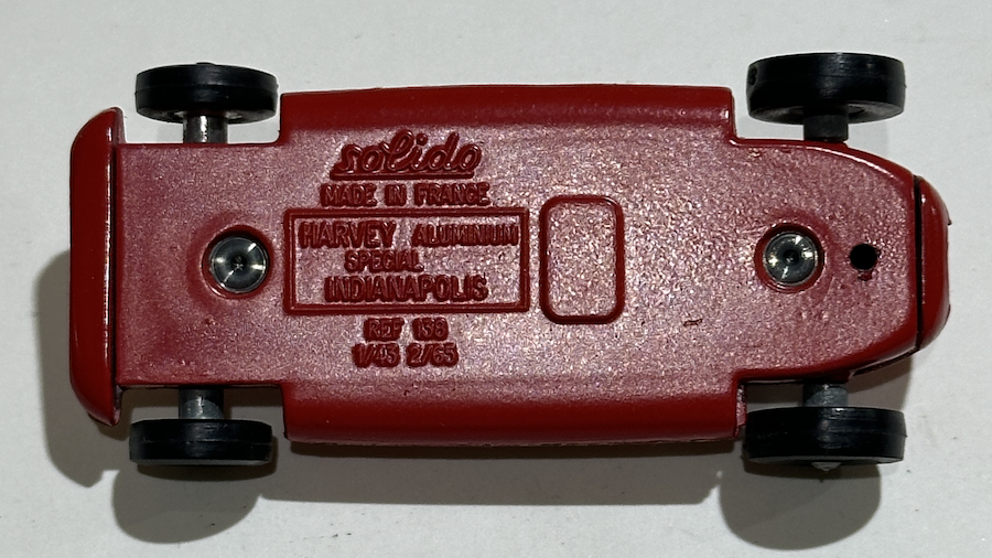 Harvey Indianapolis F1 N°82 SOLIDO 1/43