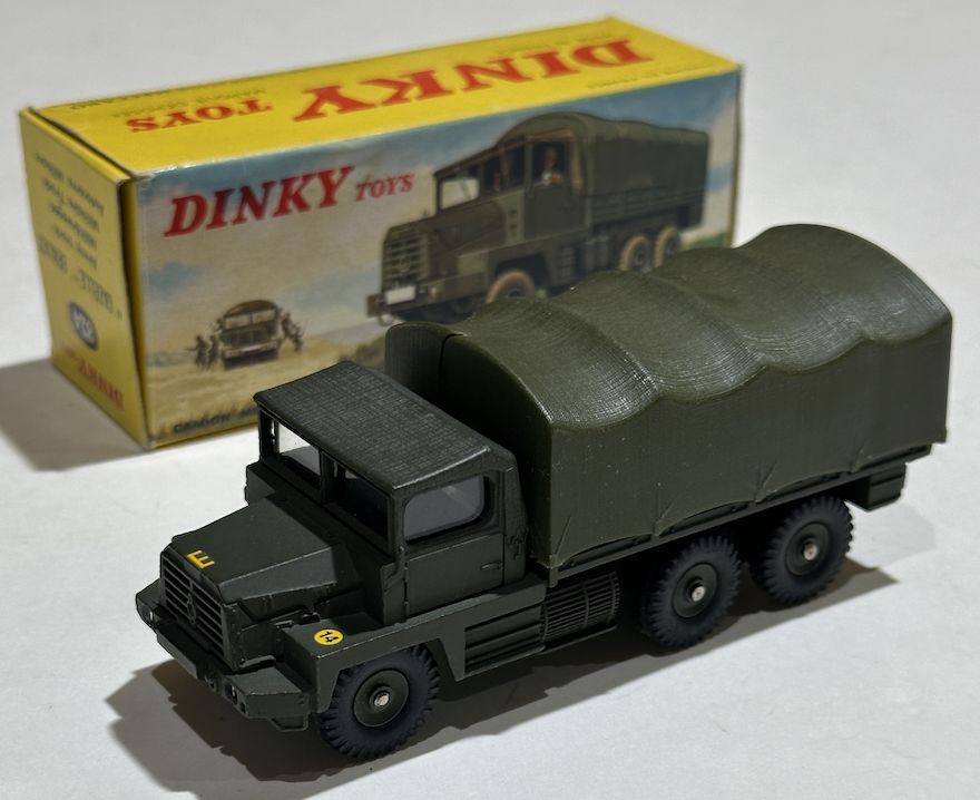 BERLIET GAZELLE MILITAIRE DINKY TOYS FRANCE 1/50°