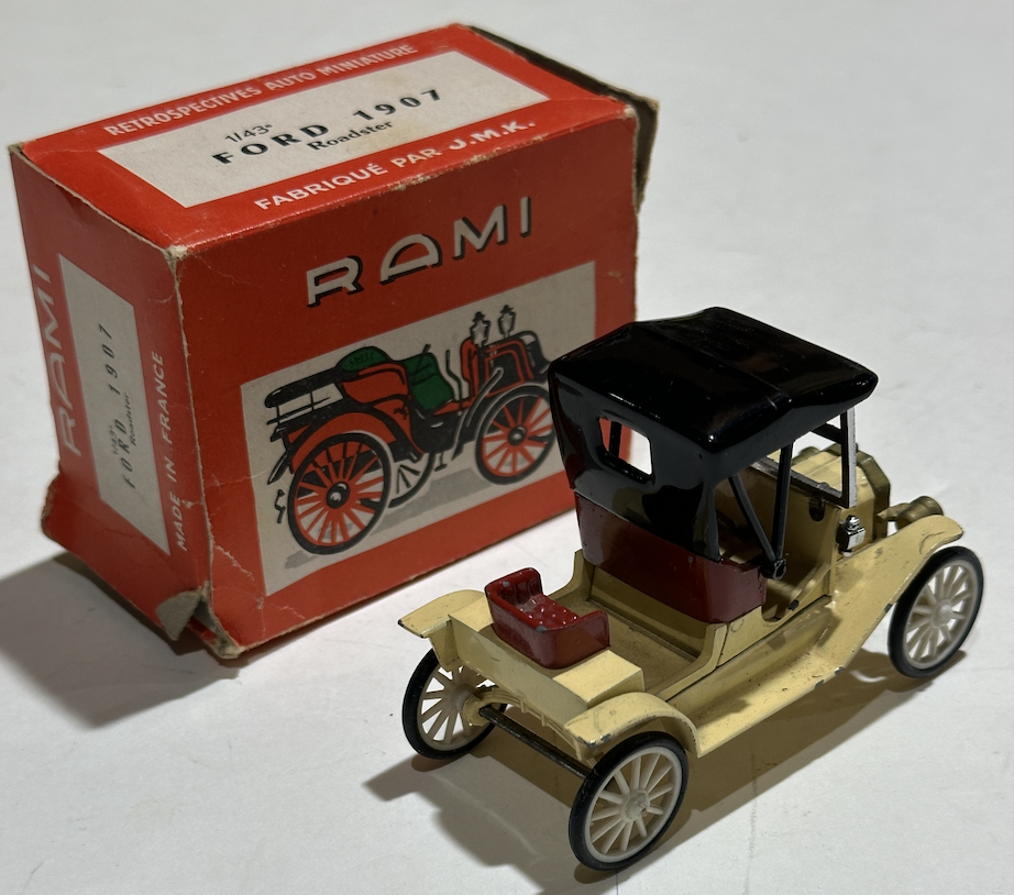 FORD 1907 Roadster 1908 RAMI 1/43°