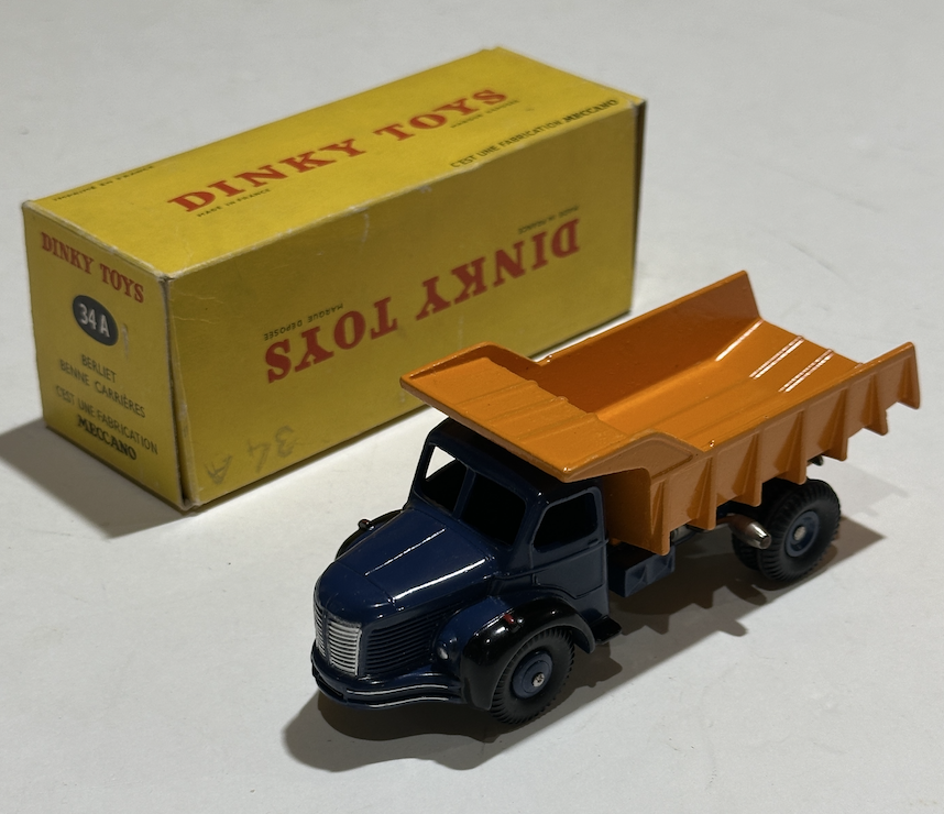 BERLIET BENNE CARRIERES DINKY TOYS 1/43°