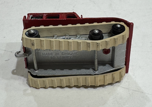 SNOW-TRAC ROUGE 1960 MATCHBOX 1/55°