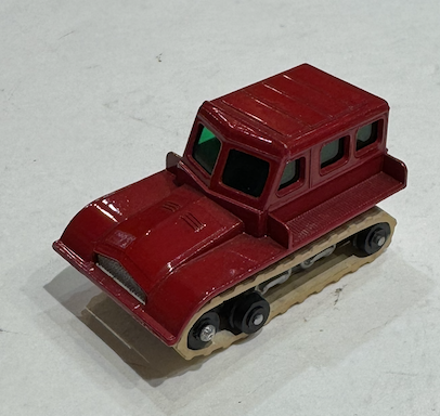 SNOW-TRAC ROUGE 1960 MATCHBOX 1/55°