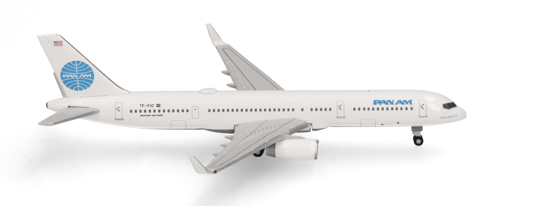 Pan Am Boeing 757-200 "Tracing the Transatlantic" herpa 1/500