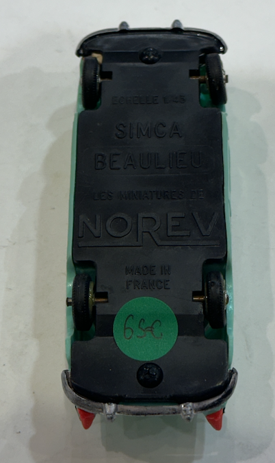 SIMCA BEAULIEU NOREV 1/43