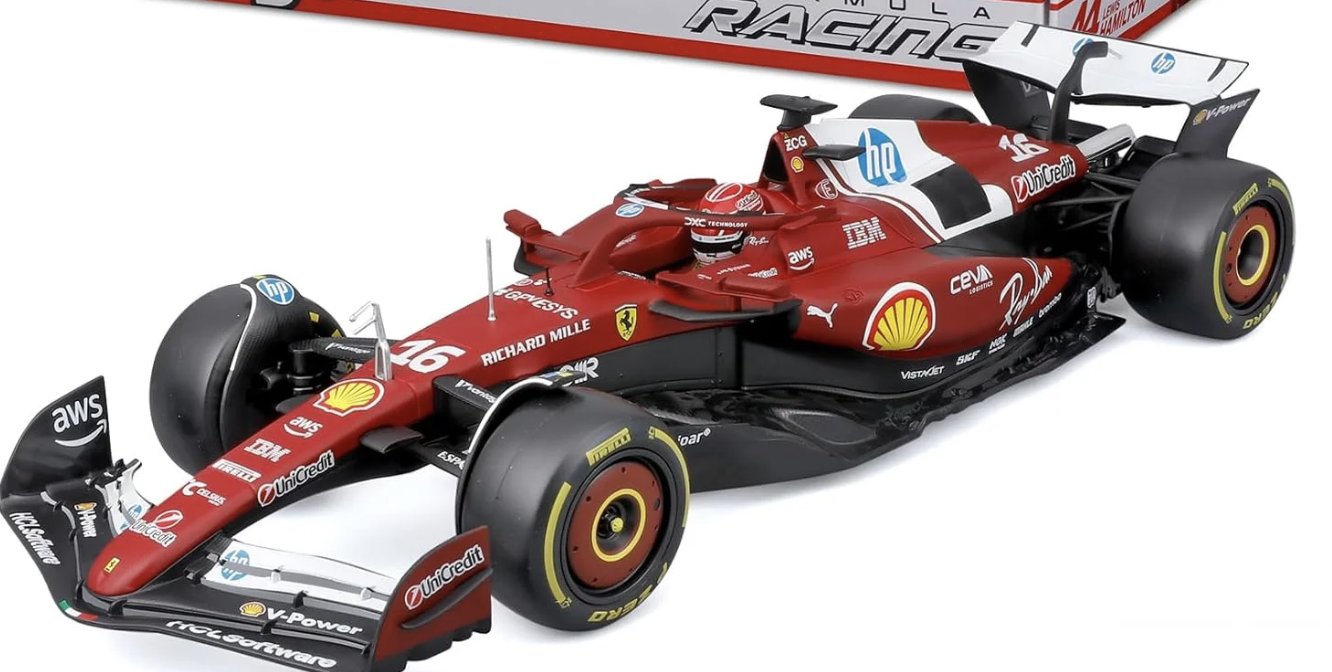 Ferrari SF-25 F1 2025 #16 Leclerc Modello BURAGO 1/18