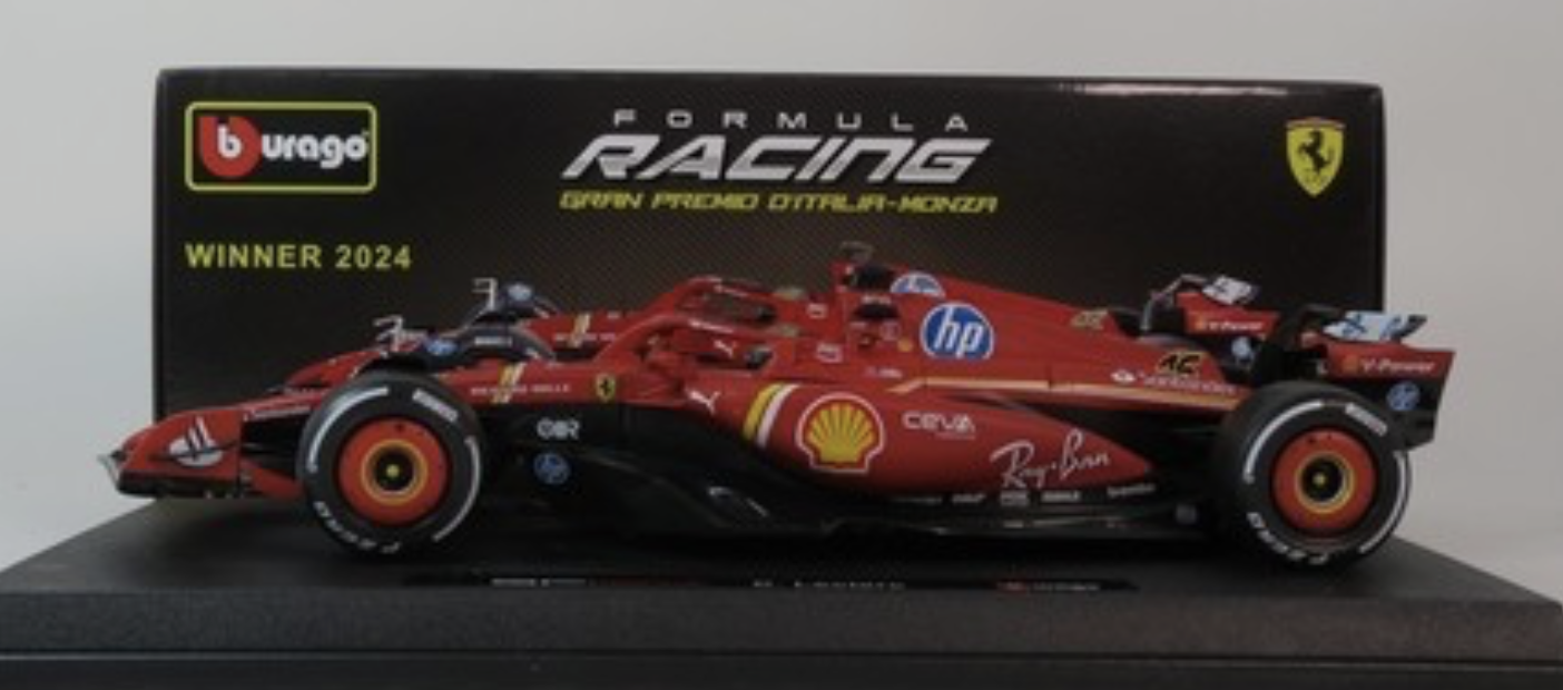 Ferrari SF-24 #16 Charles Leclerc Winner Italien Gp 2024 BURAGO 1/18