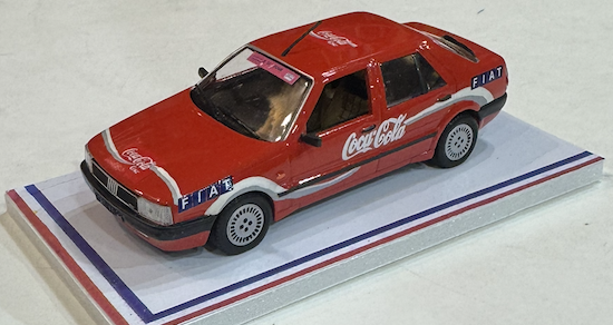 FIAT CROMA COCA-COLA TDF 1986 AURECLAME 1/43
