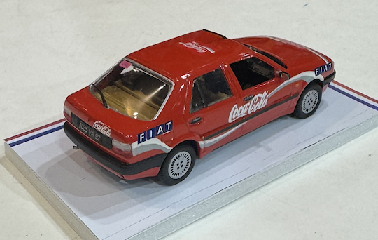 FIAT CROMA COCA-COLA TDF 1986 AURECLAME 1/43