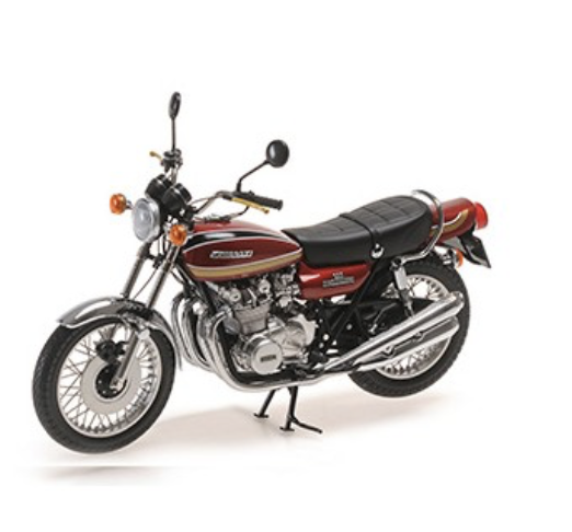 Kawasaki 900 Z1 Super 4 1972 Red Brown Minichamps 1/12
