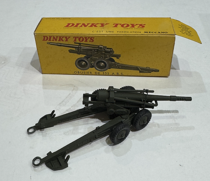 OBUSIER DE 155 A.B.S 1958 DINKY TOYS 1/50°
