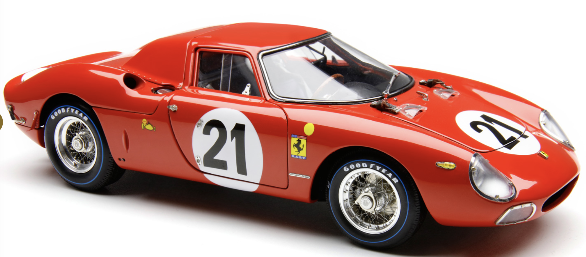Ferrari 250 LM, Winner 24H France 1965, #21, Chassis 5893, Rindt/Gregory 1/18