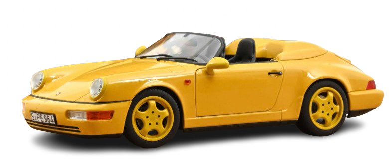 Porsche 911 Speedster Jaune Speed 1993 NOREV 1/18