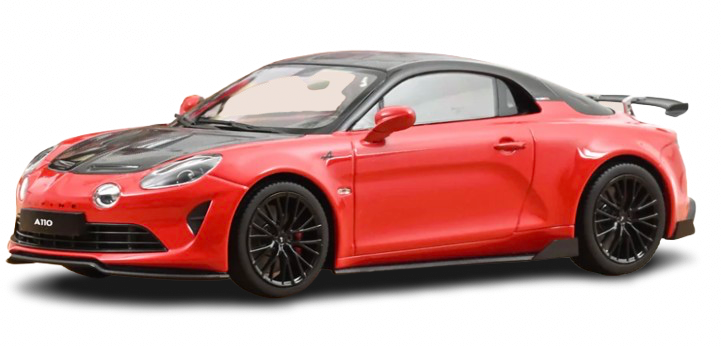 Alpine A110 R Turini 2025 Rouge Sismique NOREV 1/18