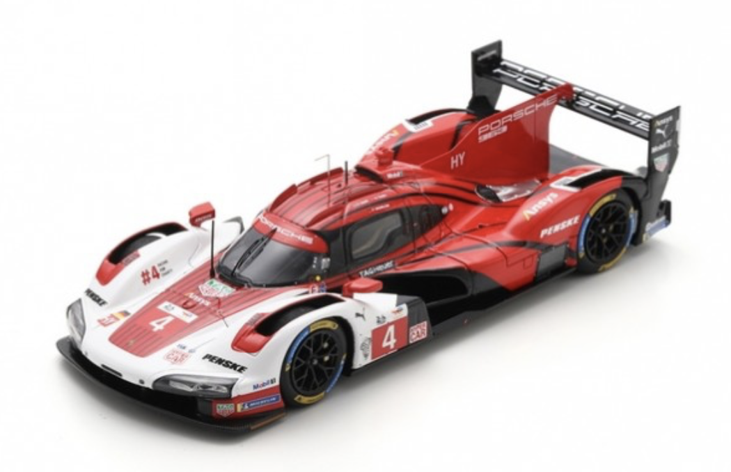 PORSCHE 963 N°4 PORSCHE PENSKE MOTORSPORT 8ème 24H Le Mans 2025 spark 1/43
