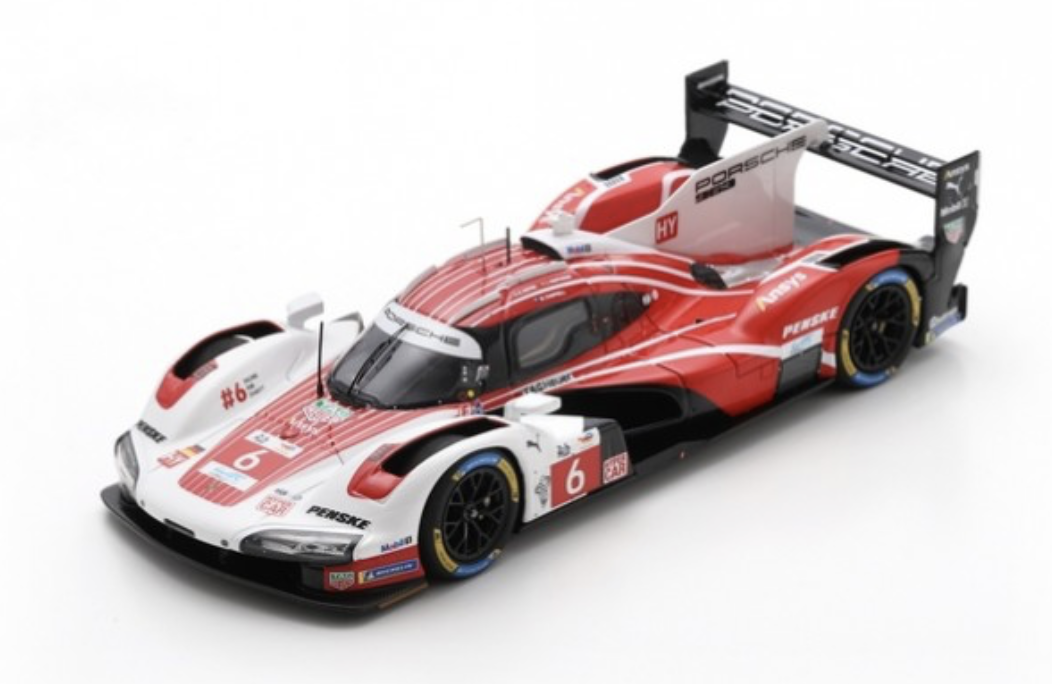 PORSCHE 963 N°6 PORSCHE PENSKE MOTORSPORT 2ème 24H Le Mans 2025 SPARK 1/43