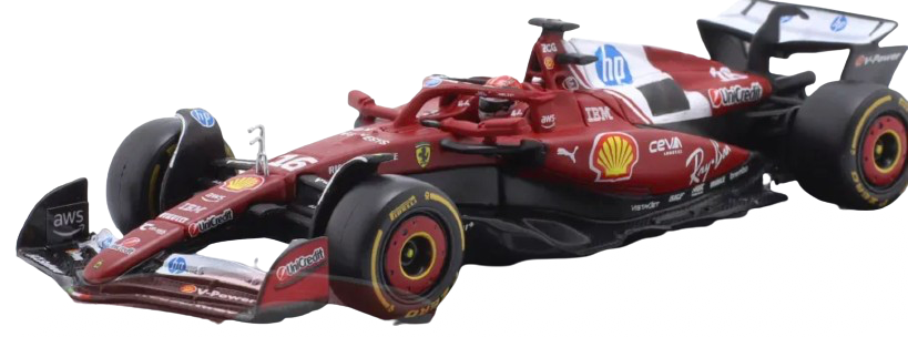 Ferrari SF-25 F1 2025 #16 Charles Leclerc burago 1/43