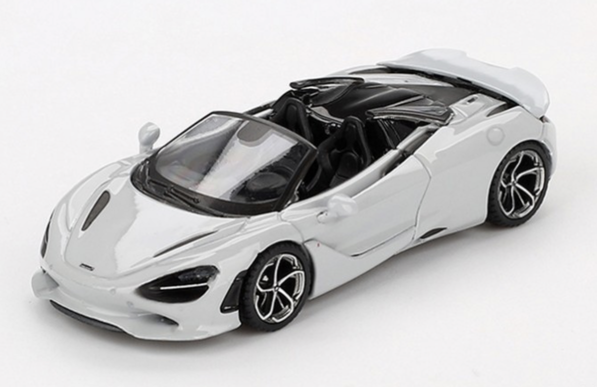 MCLAREN 750S Spider Cirrus Grey 2024 MINI GT 1/64