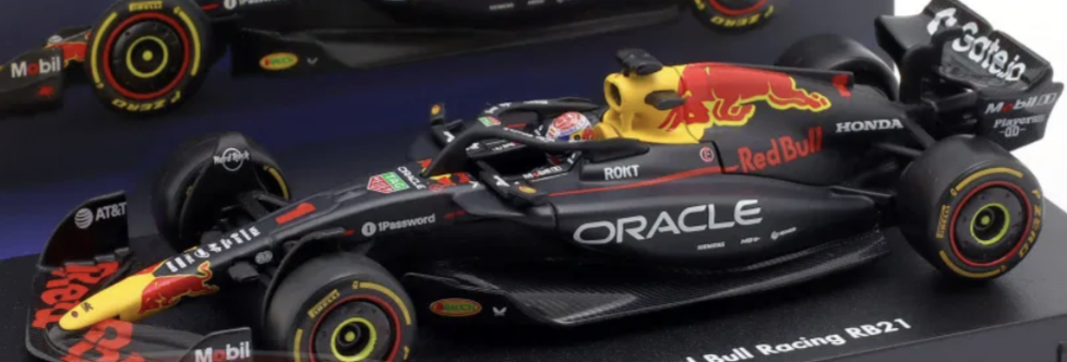 RED BULL RB 21 Max Verstappen Red Bull RB21 #1 Formel 1 2025 BURAGO 1/43