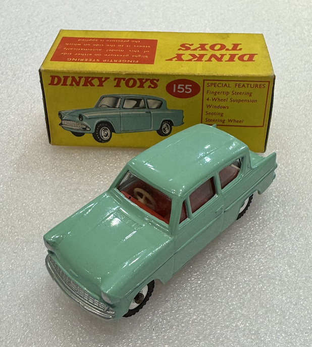 FORD ANGLIA TURQUOISE 1959 DINKY TOYS 1/43°