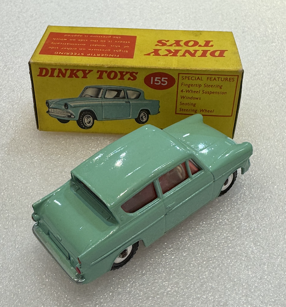 FORD ANGLIA TURQUOISE 1959 DINKY TOYS 1/43°