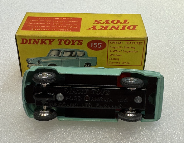 FORD ANGLIA TURQUOISE 1959 DINKY TOYS 1/43°