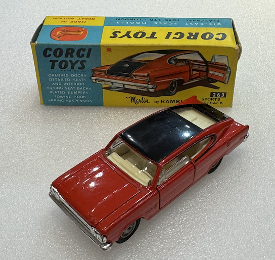 RAMBLER MARTIN CORGI 1/43°