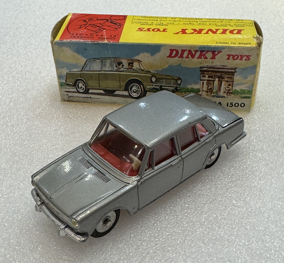 SIMCA 1500 GRIS 1965 DINKY TOYS 1/43°
