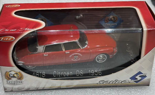 CITROEN DS 1956 FIREFIGHTER SOLIDO 1/43