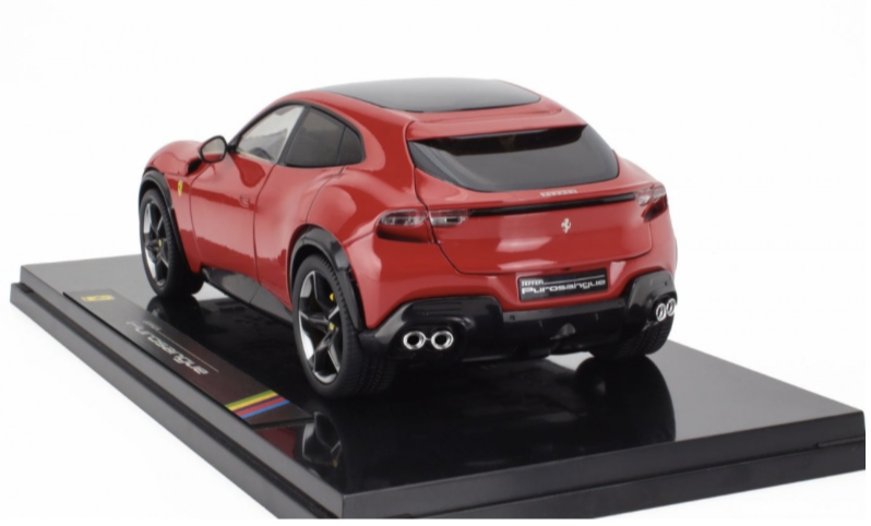 Ferrari Purosangue 2022 display rouge POLISTIL 1/18