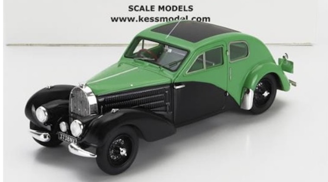 Bugatti Coupe Aero 1938 KESS 1/43