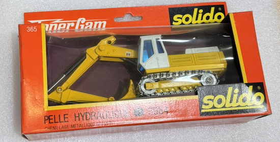 PELLE HYDRAULIQUE INTERNATIONAL HARVESTER 1970 SOLIDO 1/55°