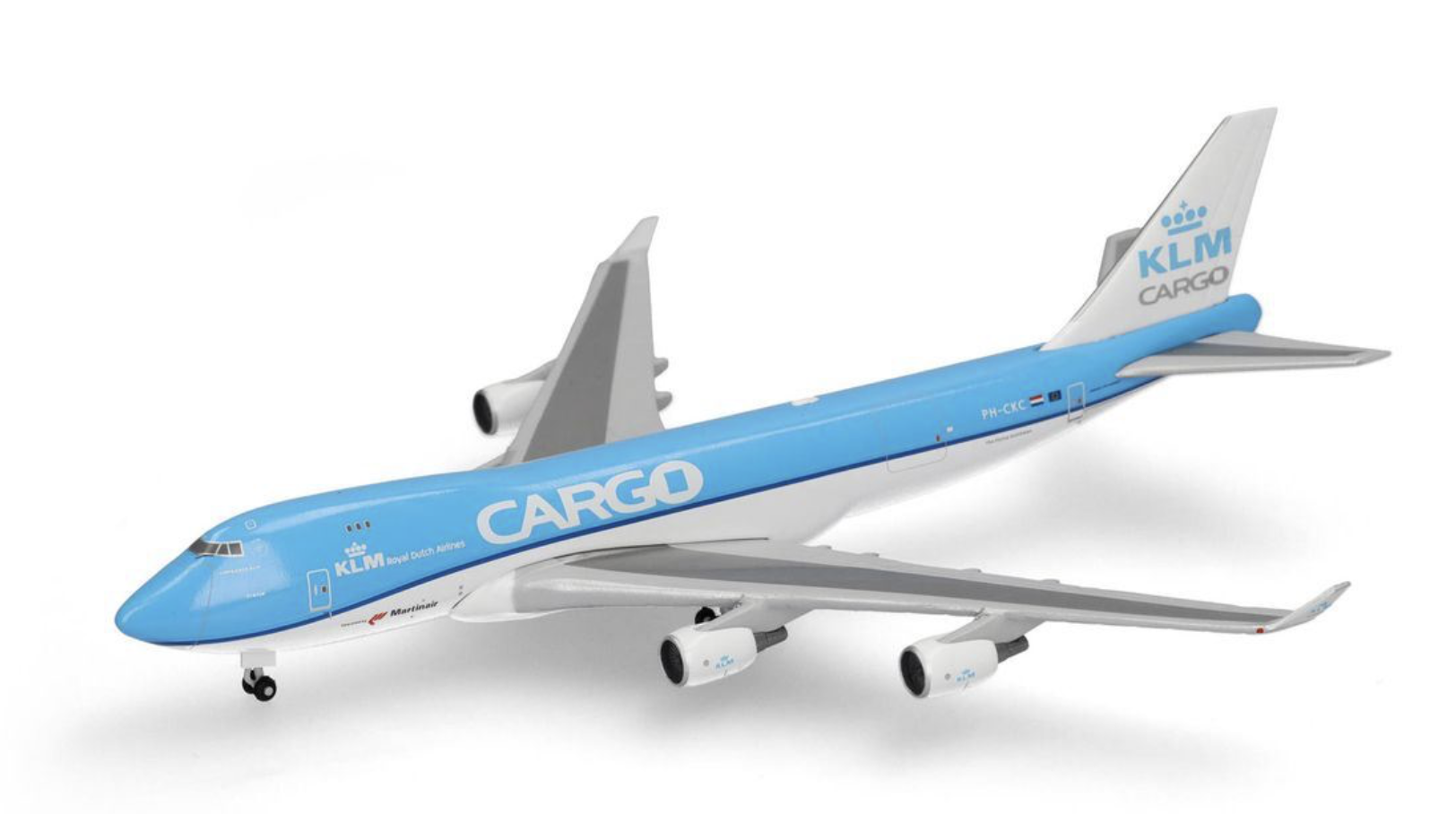 KLM Cargo Boeing 747-400ERF PH-CKC Oranje HERPA 1/500