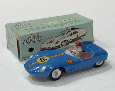 DB PANHARD BLEU 1960 SOLIDO 1/43°