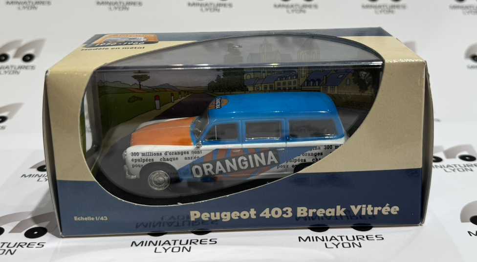 PEUGEOT 403 BREAK VITRÉE IXO 1/43