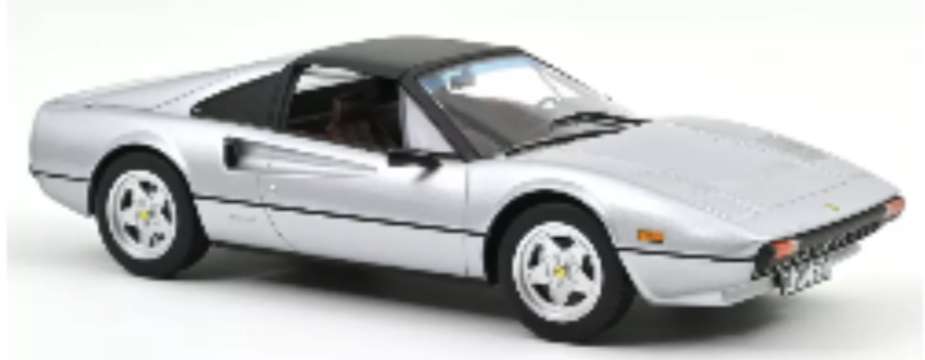 Ferrari 308 GTS 1982 Argent NOREV  1/18