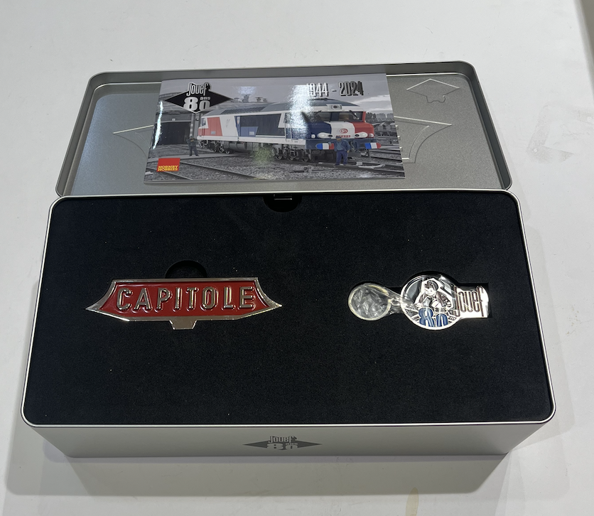 SNCF LOCOMOTIVE ÉLÉCTRIQUE CC 6526 LA CAPITOLE COFFRET ANNIVERSAIRE