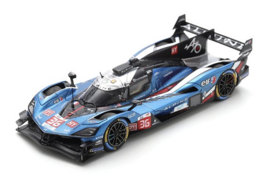 ALPINE A424 N°36 ALPINE ENDURANCE TEAM 10ème 24H Le Mans 2025 SPARK 1/43