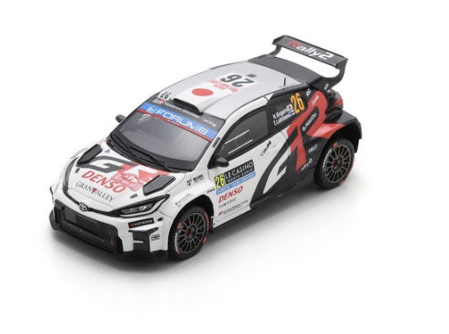 TOYOTA GR Yaris Rally 2 N°26 TOYOTA Gazoo Racing WRT NG Rallye Monte Carlo 2025 SPARK 1/43