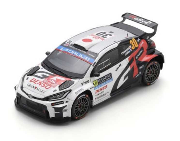 TOYOTA GR Yaris Rally 2 N°30 TOYOTA Gazoo Racing WRT NG Rallye Monte Carlo 2025 SPARK 1/43