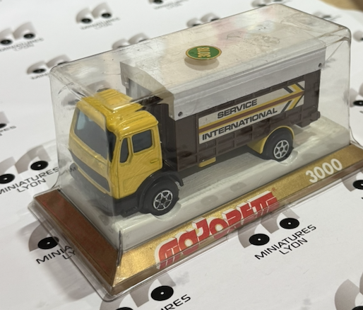 Mercedes camion Semi-Remorque bâchée – Majorette 1/66